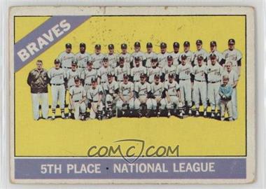 1966 Topps - [Base] #326 - Atlanta Braves Team [Poor to Fair]