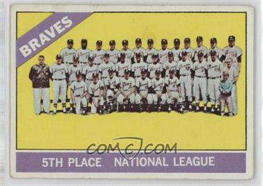1966 Topps - [Base] #326 - Atlanta Braves Team