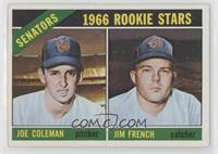 1966 Rookie Stars - Joe Coleman, Jim French [Good to VG‑EX]