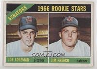 1966 Rookie Stars - Joe Coleman, Jim French