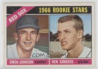 1966 Rookie Stars - Owen Johnson, Ken Sanders [Good to VG‑EX]
