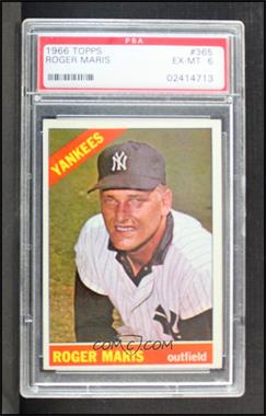 1966 Topps - [Base] #365 - Roger Maris [PSA 6 EX‑MT]