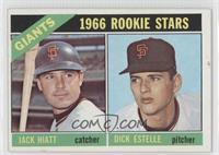 1966 Rookie Stars - Jack Hiatt, Dick Estelle