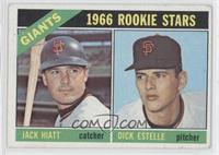 1966 Rookie Stars - Jack Hiatt, Dick Estelle [Noted]