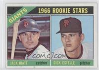 1966 Rookie Stars - Jack Hiatt, Dick Estelle