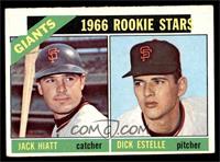 1966 Rookie Stars - Jack Hiatt, Dick Estelle [EX]