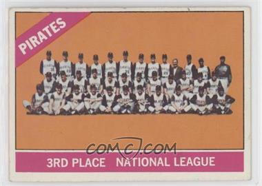 1966 Topps - [Base] #404.1 - Pittsburgh Pirates Team (No Black Dot Between Place and National)