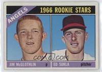 1966 Rookie Stars - Jim McGlothlin, Ed Sukla