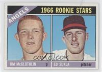 1966 Rookie Stars - Jim McGlothlin, Ed Sukla