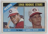 1966 Rookie Stars - Lee May, Darrell Osteen [Good to VG‑EX]