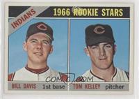 1966 Rookie Stars - Bill Davis, Tom Kelley