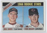 1966 Rookie Stars - Bill Davis, Tom Kelley