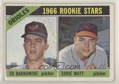 1966 Topps - [Base] #442 - 1966 Rookie Stars - Ed Barnowski, Eddie Watt