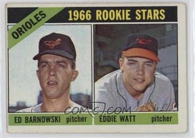 1966 Topps - [Base] #442 - 1966 Rookie Stars - Ed Barnowski, Eddie Watt