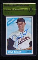 Jim Kaat [BAS Beckett Auth Sticker]