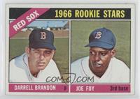 1966 Rookie Stars - Darrell Brandon, Joe Foy