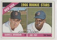 1966 Rookie Stars - Darrell Brandon, Joe Foy