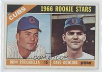 1966 Rookie Stars - John Boccabella, Dave Dowling [Good to VG‑E…