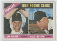 1966 Rookie Stars - Luke Walker, Woodie Fryman [Good to VG‑EX]