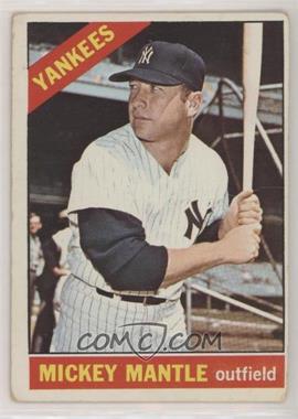 1966 Topps - [Base] #50 - Mickey Mantle [Poor to Fair]