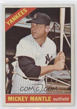 1966 Topps - [Base] #50 - Mickey Mantle