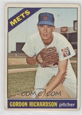 1966 Topps - [Base] #51 - Gordon Richardson (No Copyright Information on Card) [Poor to Fair]