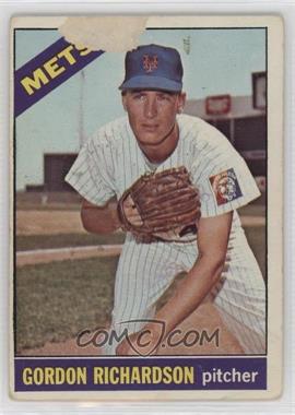 1966 Topps - [Base] #51 - Gordon Richardson (No Copyright Information on Card) [Poor to Fair]