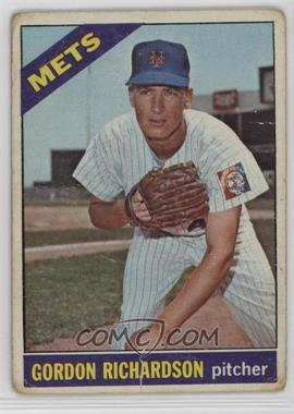 1966 Topps - [Base] #51 - Gordon Richardson (No Copyright Information on Card) [Poor to Fair]