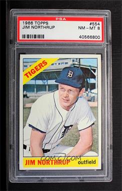 1966 Topps - [Base] #554 - High # - Jim Northrup [PSA 8 NM‑MT]