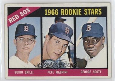 1966 Topps - [Base] #558 - High # - Guido Grilli, Pete Magrini, George Scott