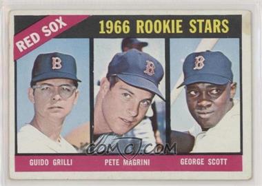 1966 Topps - [Base] #558 - High # - Guido Grilli, Pete Magrini, George Scott [Poor to Fair]