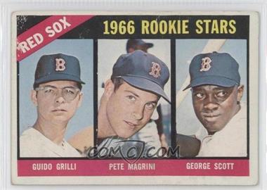1966 Topps - [Base] #558 - High # - Guido Grilli, Pete Magrini, George Scott [Good to VG‑EX]
