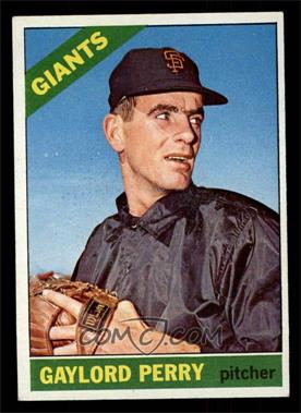 1966 Topps - [Base] #598 - High # - Gaylord Perry [EX]