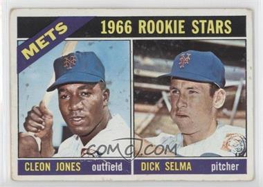 1966 Topps - [Base] #67 - 1966 Rookie Stars - Cleon Jones, Dick Selma [Poor to Fair]