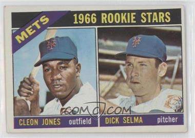 1966 Topps - [Base] #67 - 1966 Rookie Stars - Cleon Jones, Dick Selma