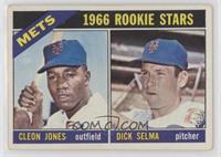 1966 Rookie Stars - Cleon Jones, Dick Selma