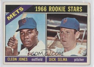 1966 Topps - [Base] #67 - 1966 Rookie Stars - Cleon Jones, Dick Selma [Good to VG‑EX]