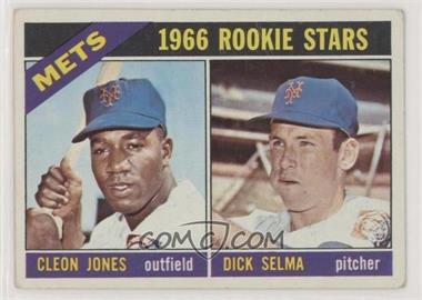 1966 Topps - [Base] #67 - 1966 Rookie Stars - Cleon Jones, Dick Selma [Good to VG‑EX]