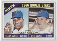 1966 Rookie Stars - Cleon Jones, Dick Selma [Good to VG‑EX]