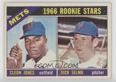 1966 Topps - [Base] #67 - 1966 Rookie Stars - Cleon Jones, Dick Selma [Good to VG‑EX]