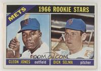 1966 Rookie Stars - Cleon Jones, Dick Selma