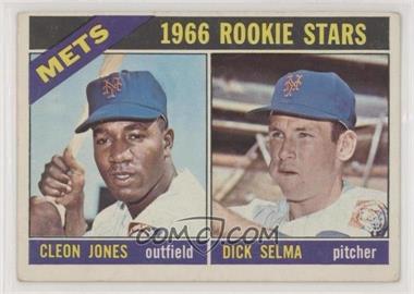 1966 Topps - [Base] #67 - 1966 Rookie Stars - Cleon Jones, Dick Selma [Poor to Fair]