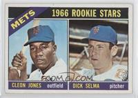 1966 Rookie Stars - Cleon Jones, Dick Selma [Poor to Fair]