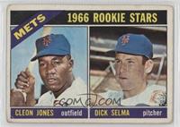 1966 Rookie Stars - Cleon Jones, Dick Selma [COMC RCR Poor]