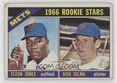 1966 Topps - [Base] #67 - 1966 Rookie Stars - Cleon Jones, Dick Selma [Good to VG‑EX]