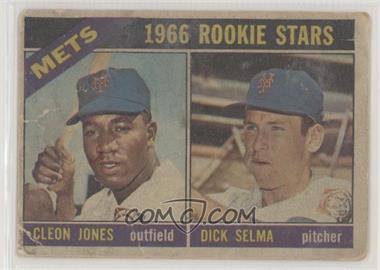 1966 Topps - [Base] #67 - 1966 Rookie Stars - Cleon Jones, Dick Selma [Poor to Fair]