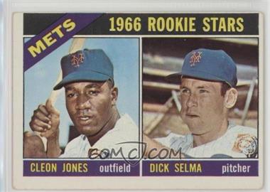 1966 Topps - [Base] #67 - 1966 Rookie Stars - Cleon Jones, Dick Selma [Poor to Fair]