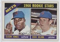 1966 Rookie Stars - Cleon Jones, Dick Selma