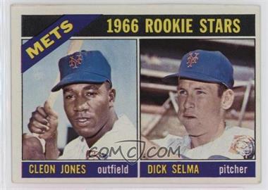 1966 Topps - [Base] #67 - 1966 Rookie Stars - Cleon Jones, Dick Selma