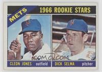 1966 Rookie Stars - Cleon Jones, Dick Selma [Poor to Fair]
